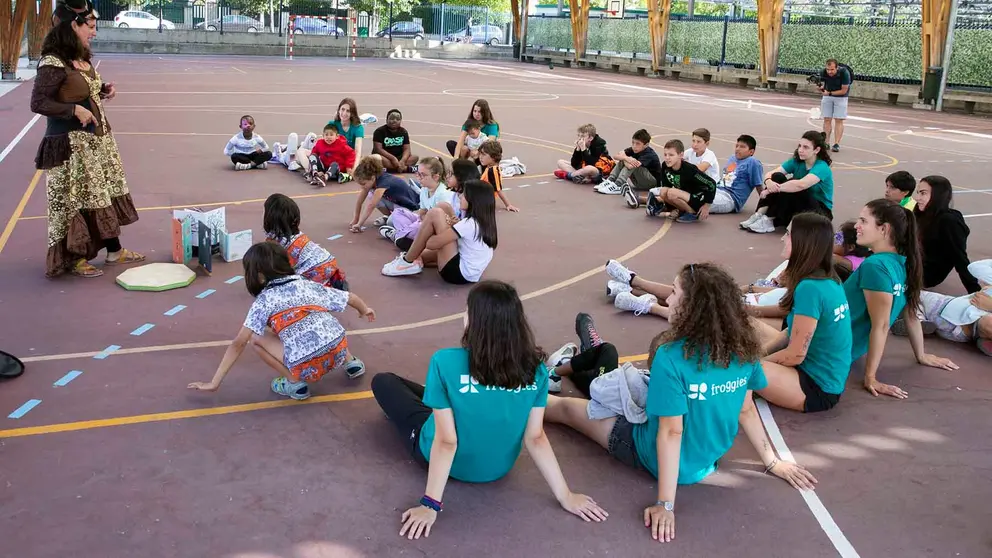 Pamplona ofrece 800 plazas para campamentos urbanos para niños, niñas y adolescentes. ARCHIVO