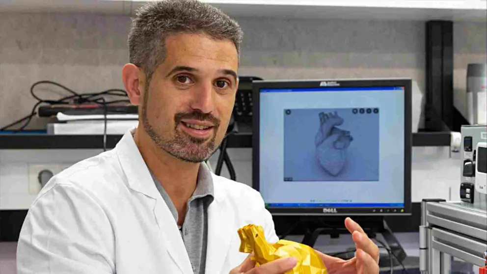 El Dr. Manuel Mazo, investigador principal del grupo Ingeniería de Tejidos Cardiaca del Cima Universidad de Navarra. UNIVERSIDAD DE NAVARRA