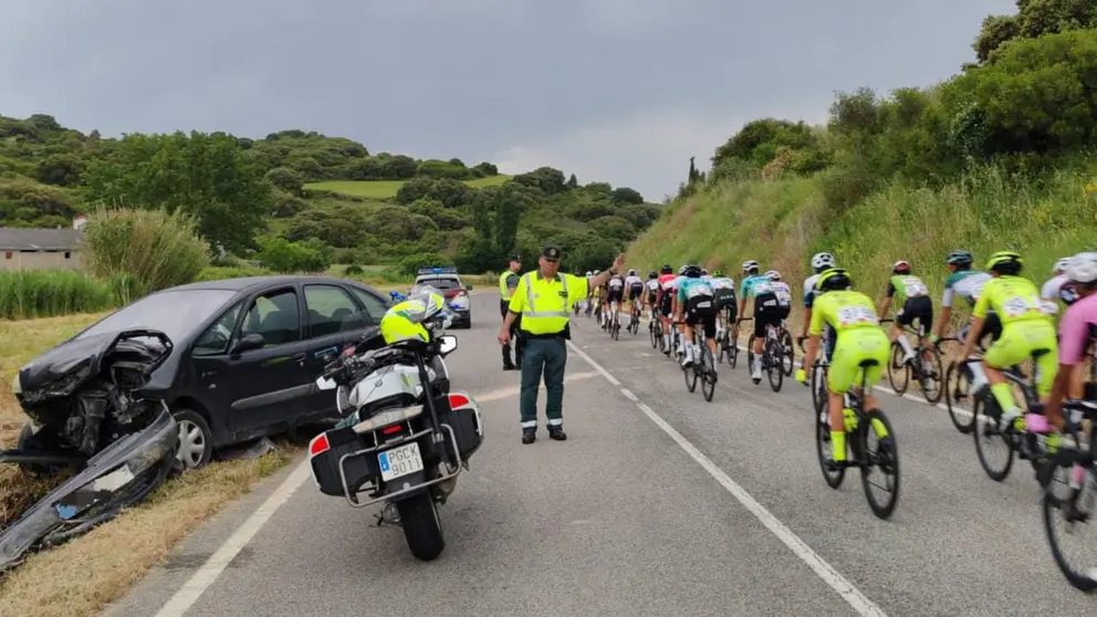 Una vecina de Noáin resulta herida en un accidente de tráfico en Artajona. CEDIDA