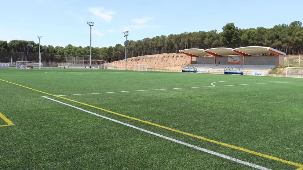 El campo 1 de Santa Quiteria estrena césped artificial más sostenible tras una inversión de casi 300.000 euros