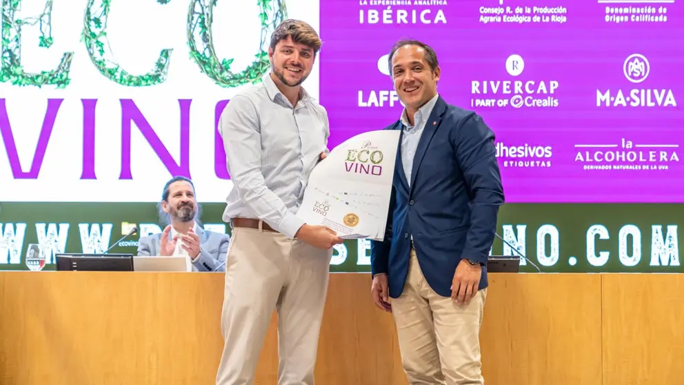 La bodega navarra JF Arriezu, la más
premiada en los Premios Ecovino 2025.