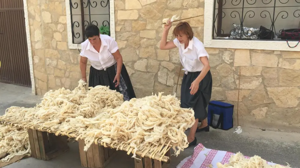 La fiesta del Mundo Rural se celebra este año en Miranda de Arga. ÁNGELA MARCO / TURISMO NAVARRA