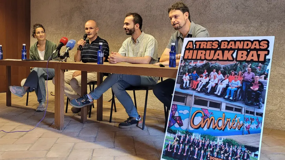 Imagen de la presentación del concierto. CEDIDA