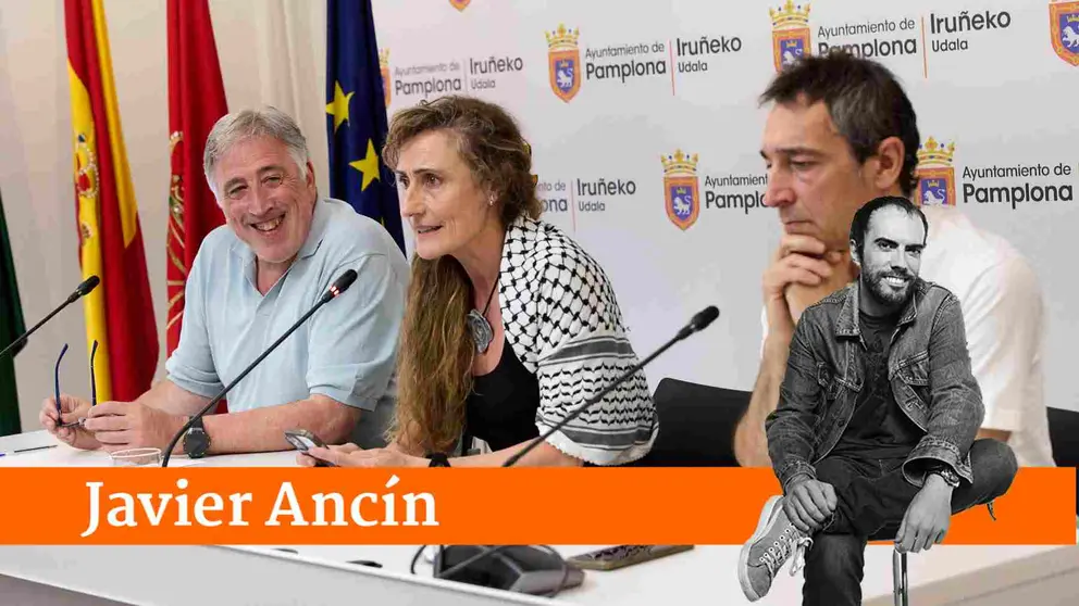 La plataforma Yala Nafarroa con Palestina será la encargada de lanzar el Chupinazo que da inicio a las fiestas de San Fermín este año 2025. IÑIGO ALZUGARAY