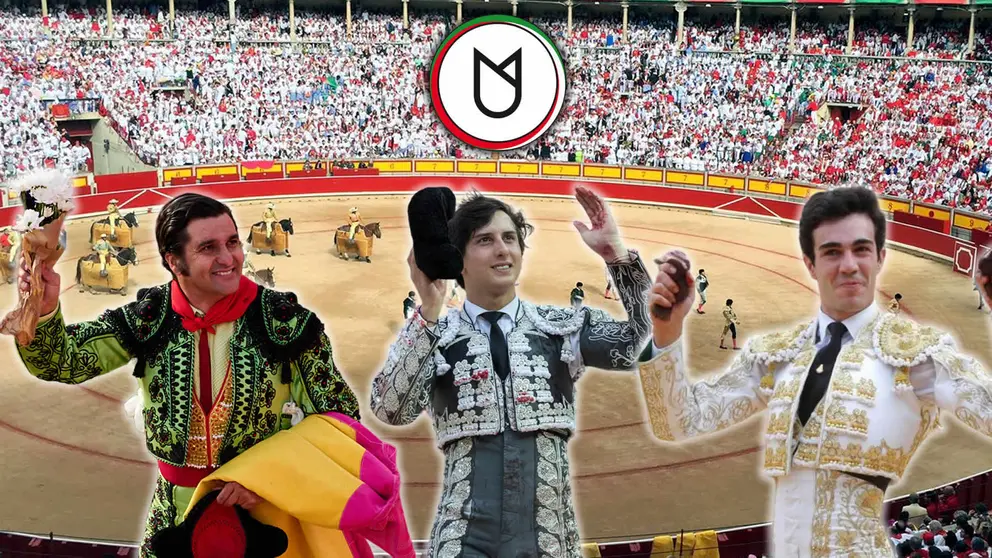 Miércoles 9 de julio. Feria del Toro de San Fermín 2025. Toros de Álvaro Núñez para Morante de la Puebla, Roca Rey y Tomás Rufo. NAVARRA.COM