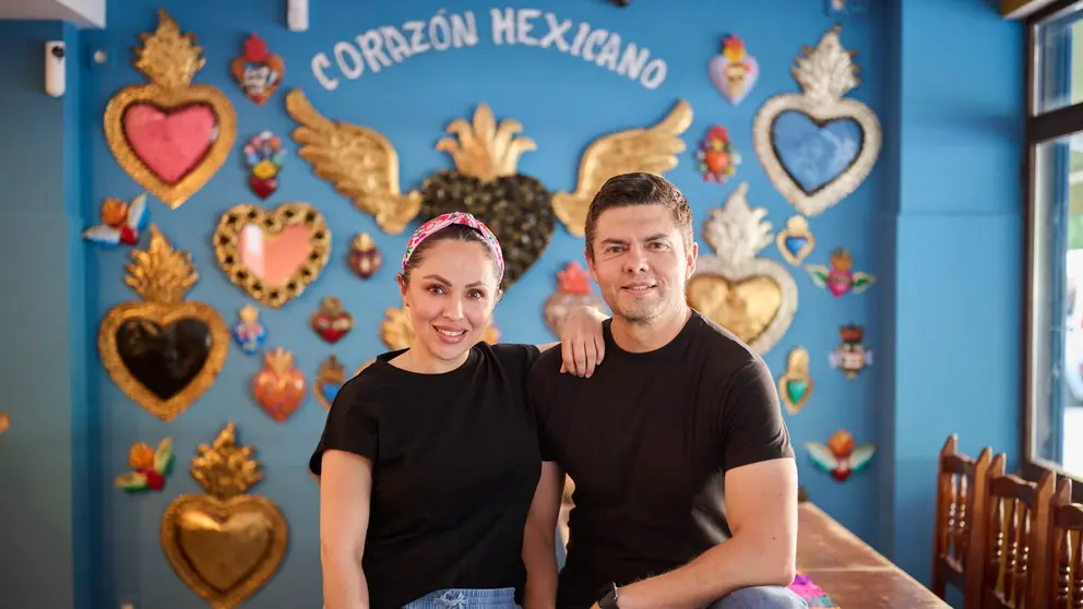 Inauguración del nuevo restaurante Corazón Mexicano de la mano de  los hermanos Mayra y Daniel Costa. Calle Esquiroz 25, trasera en Iturrama. PABLO LASAOSA