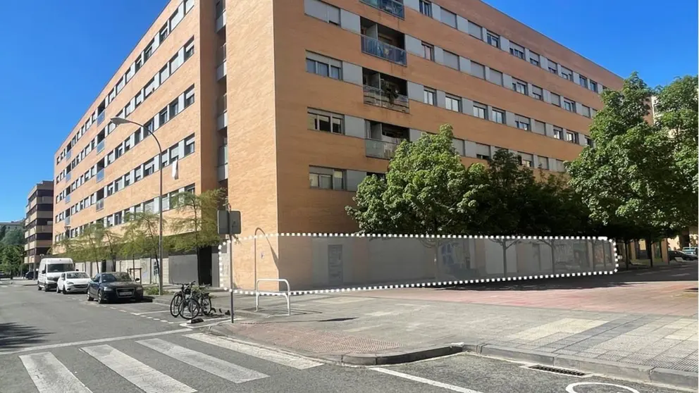 Ubicación del primer centro de día municipal para dependientes, en la barrio de la Rochapea
- AYUNTAMIENTO DE PAMPLONA