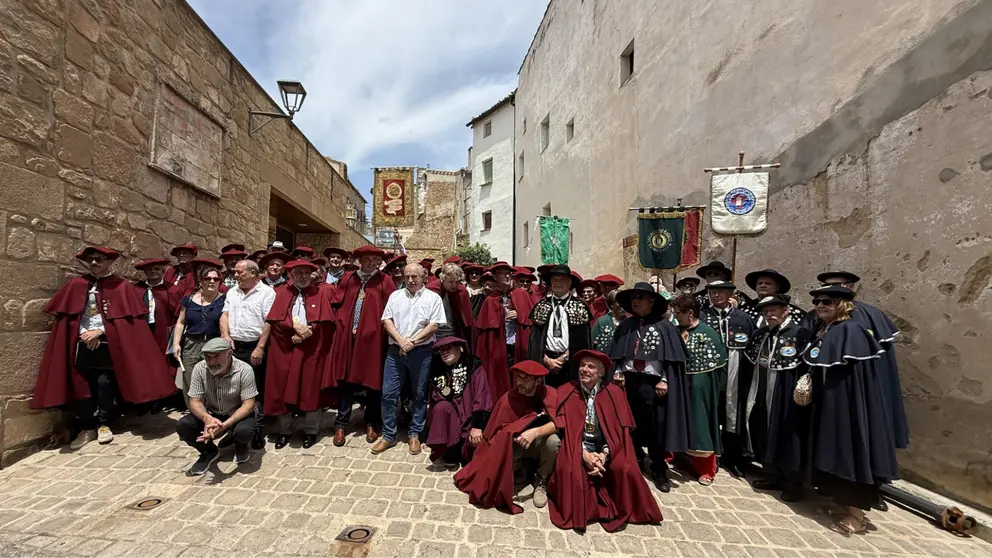 La Cofradía del Vino de Navarra celebra en Dicastillo su XXXIV Solemne Gran Capítulo. CEDIDA