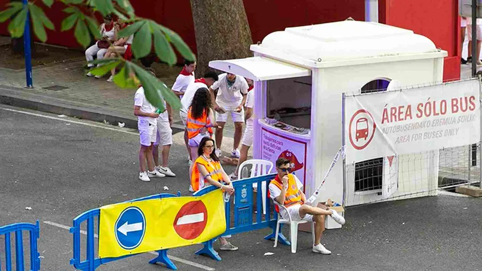 Naranjitos en Pamplona en San Ferm&iacute;n. EUROPA PRESS