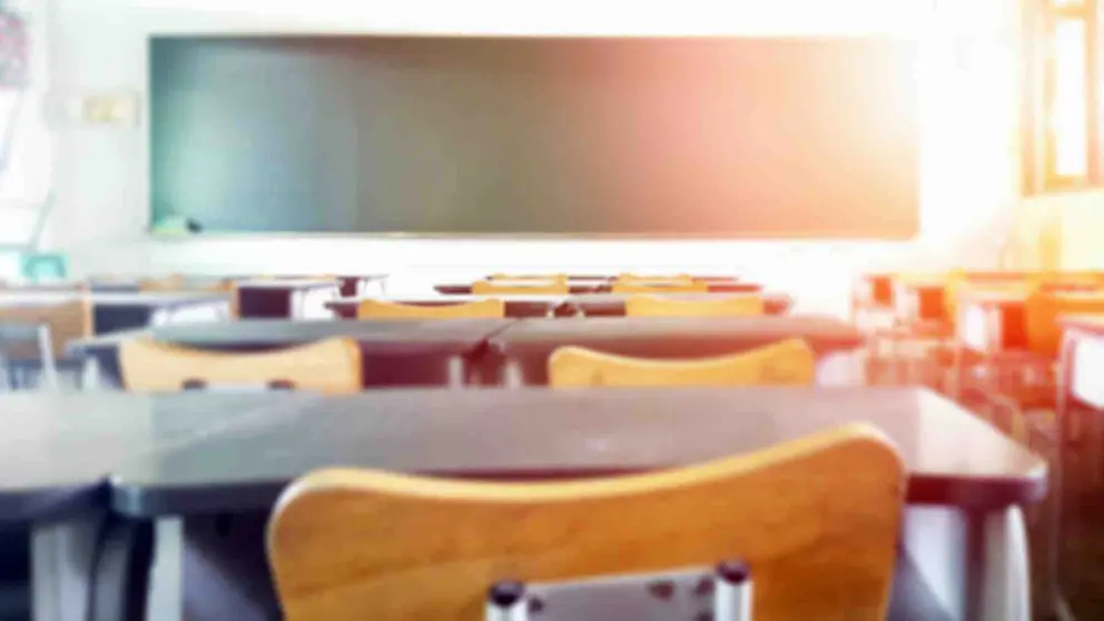 Imagen del aula de un colegio. AYUNTAMIENTO DE PAMPLONA