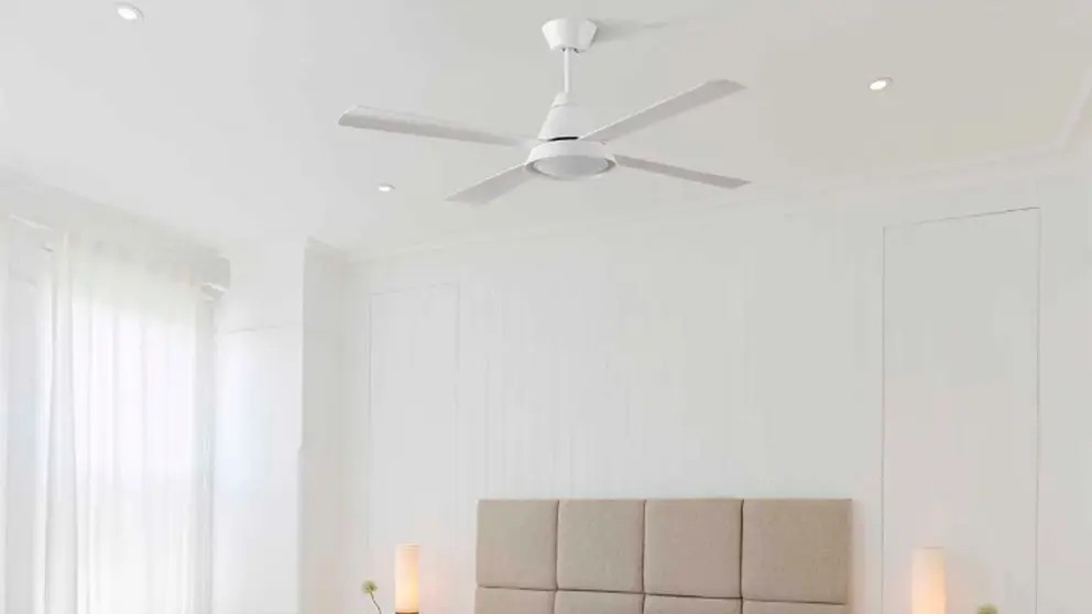 Imagen de uno de los ventiladores que vende la empresa navarra Jata Electrodomésticos. JATA