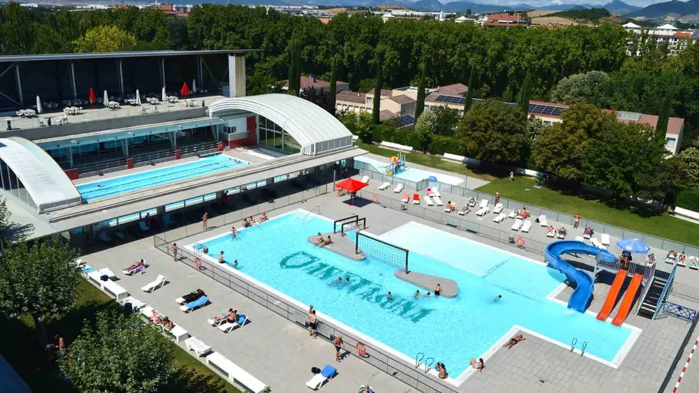 Piscina de Anaitasuna. ARCHIVO / FACEBOOK