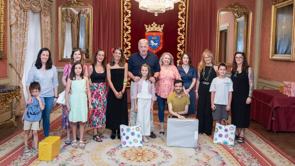 ‘Noche de verano’, la colección de Sylvia Vivar Dorado disparada el 14 de julio, gana el premio del público del Concurso de Fuegos Artificiales de Autor de San Fermín. AYUNTAMIENTO DE PAMPLONA