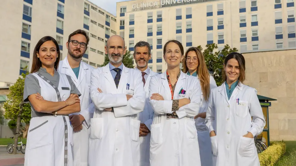 Profesionales del Área de Obesidad de la Clínica Universidad de Navarra. CEDIDA