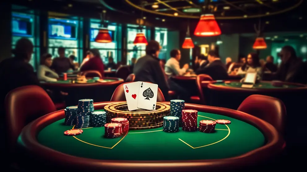 Mesa de juegos en un casino. CEDIDA
