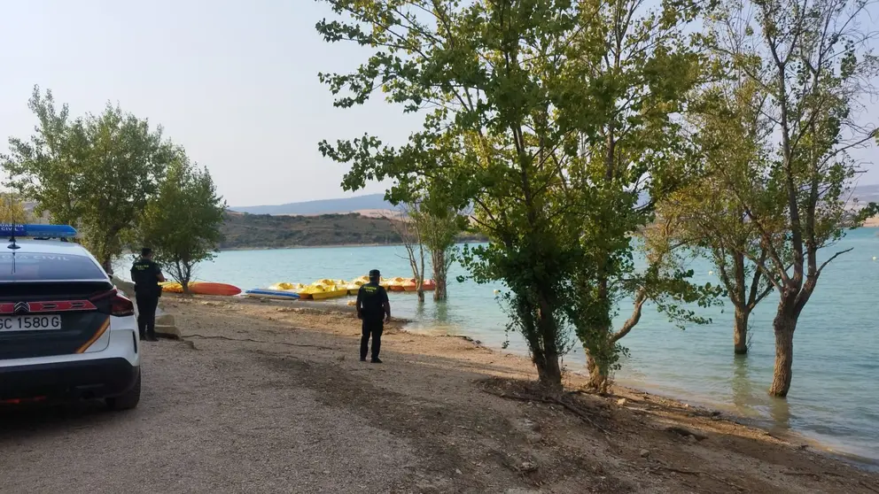 Muere un joven de 17 años en el Pantano de Alloz. GUARDIA CIVIL