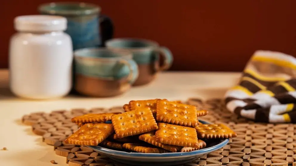 Varias galletas, listas para consumir.