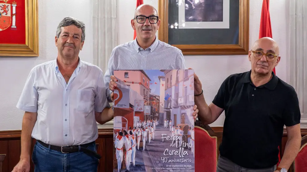Imagen de la presentación de la Feria del Vino de Corella. CEDIDA
