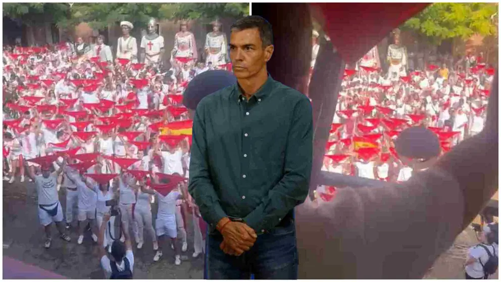 Fitero arranca sus fiestas patronales con el himno de España.