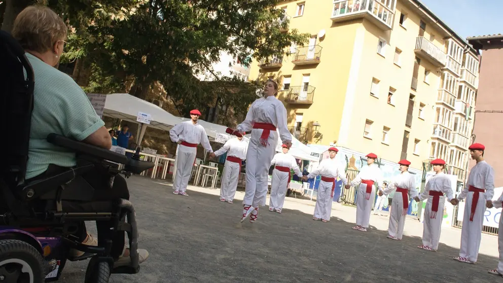 Celebración del Bronce Solidario en Pamplona. CEDIDA