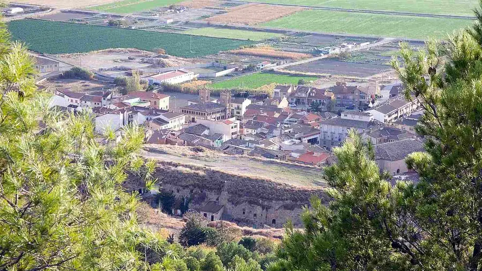 Vista general de Valtierra (Navarra) ESCAPADARURAL