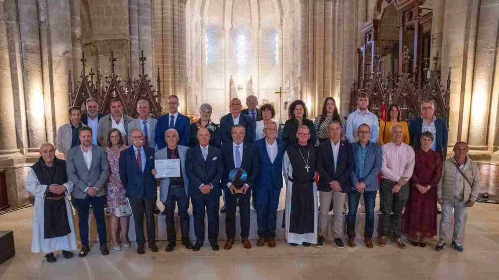 Entrega del Premio Especial de la Cámara de Comercio a la Comunidad de Bardenas Reales. CÁMARA DE COMERCIO