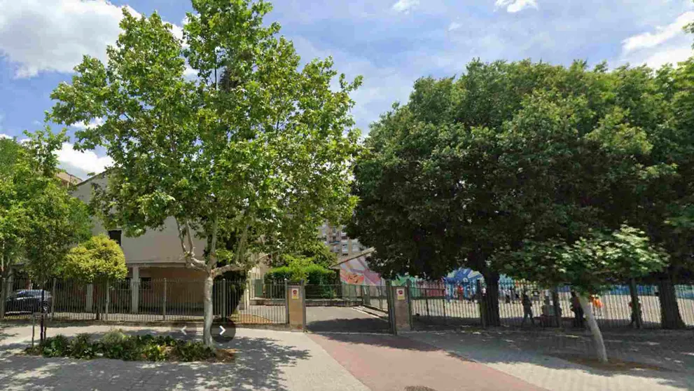 Colegio Hilarión Eslava de Burlada. GOOGLEMAPS