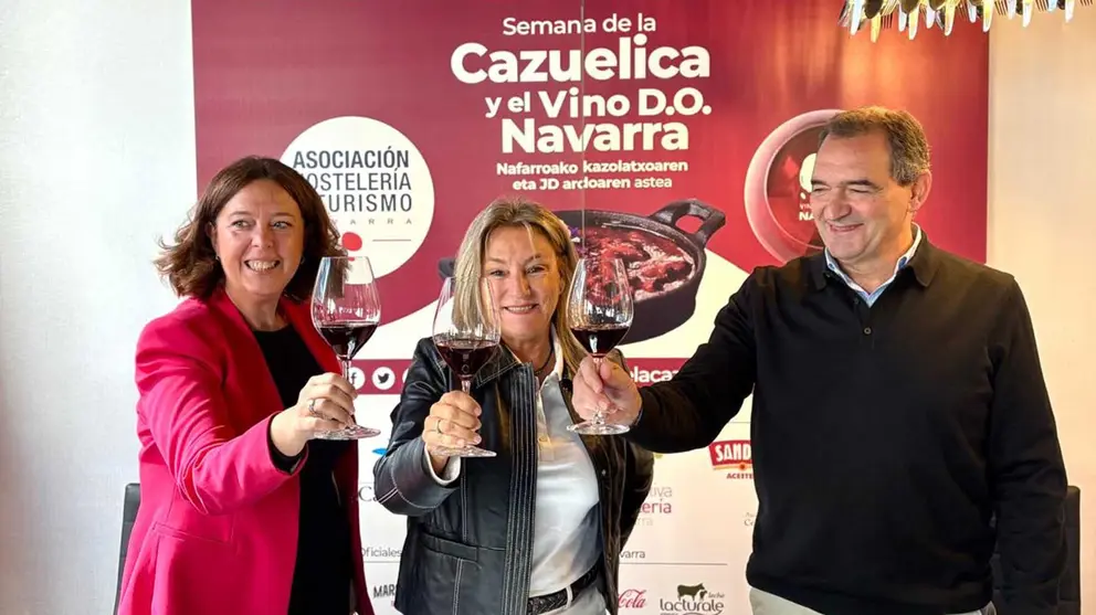 Presentación de la Semana de la Cazuelica de Navarra 2025.