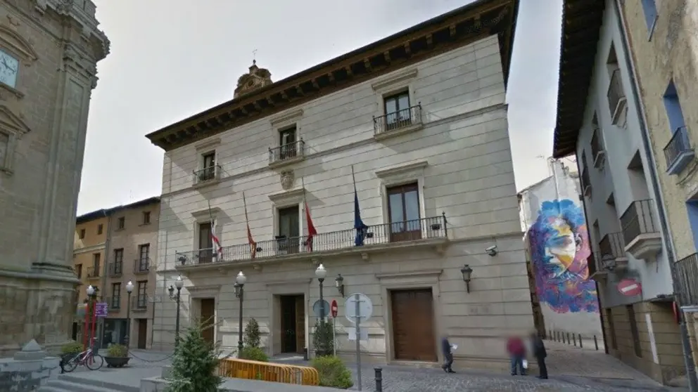 Ayuntamiento de Tudela. ARCHIVO