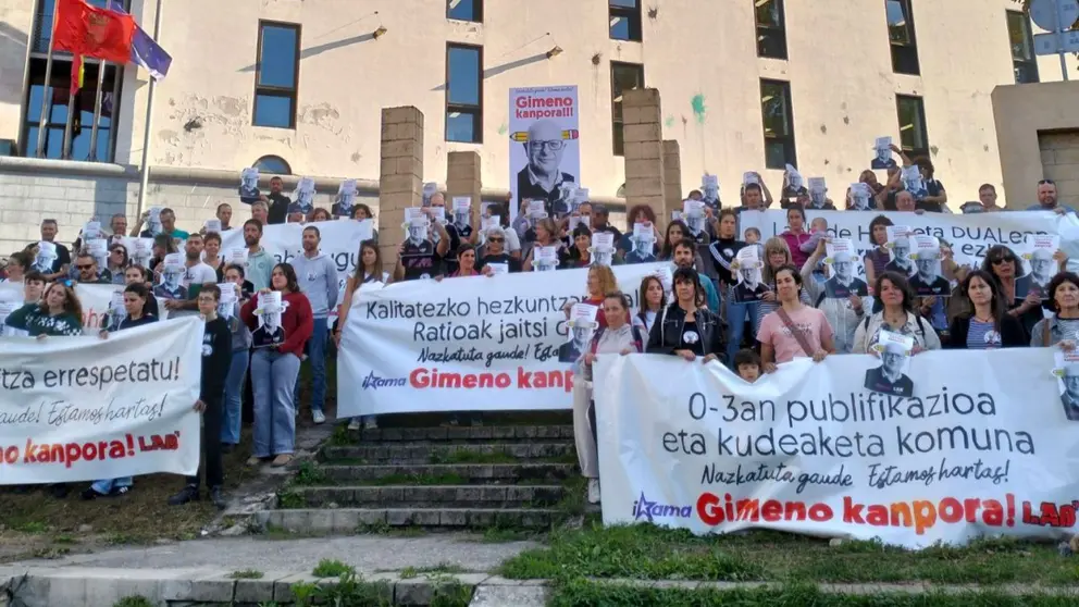 LAB e Ikama reclaman el cese de Carlos Gimeno por “autoritarismo e inacción” en Educación. CEDIDA