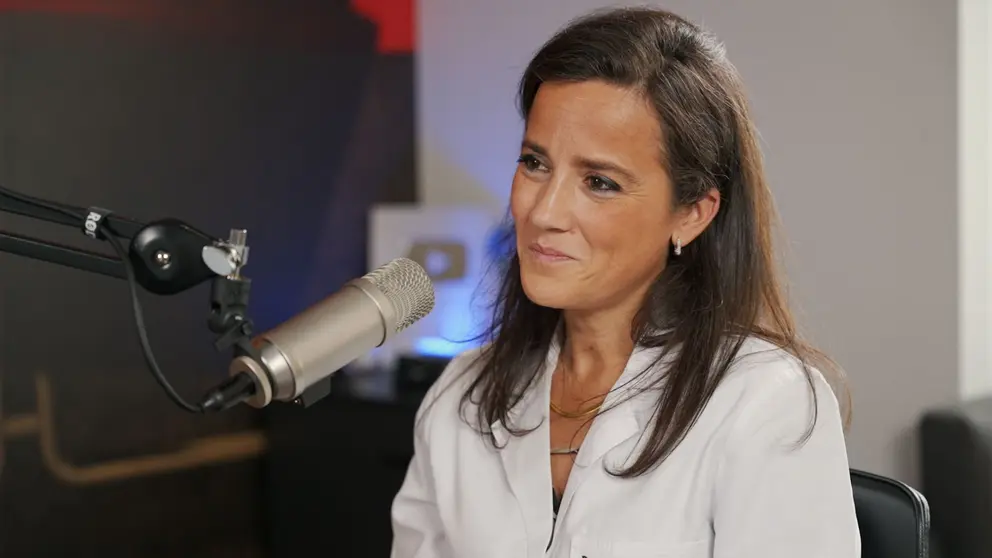La Dra. Pilar de Castro-Manglano durante la entrevista del primer episodio del videopódcast de la Clínica. CLÍNICA UNIVERSIDAD DE NAVARRA