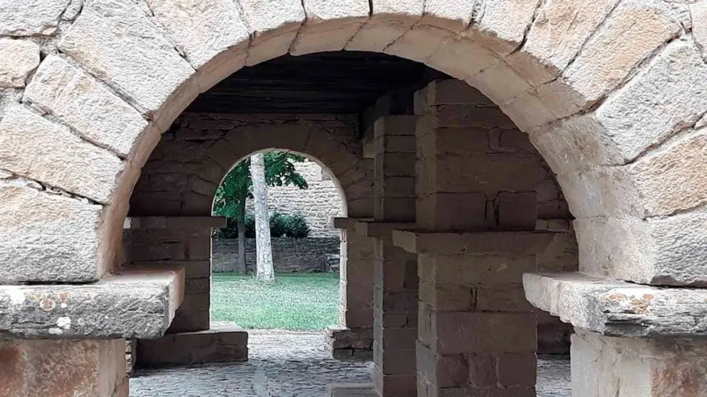 Imagen del Hórreo de Iracheta. AYUNTAMIENTO DE LEOZ
