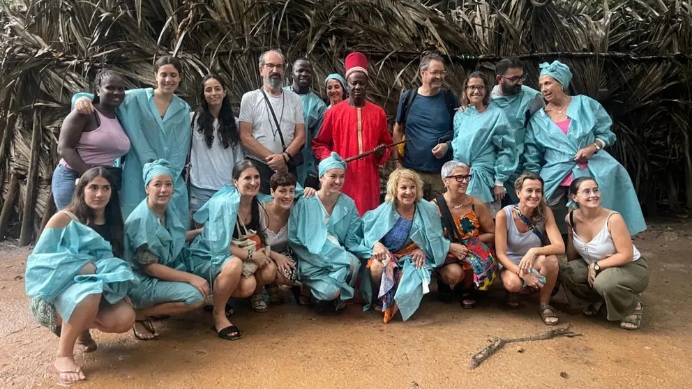 La ONG HOPE&PROGRESS, liderada por el cirujano navarro Carlos Bardají, regresa tras operar gratis a más de 70 niños en Senegal. CEDIDA
