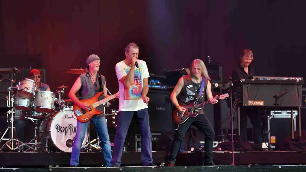 Deep Purple durante un concierto. Jonas Rogowski / WIKIPEDIA