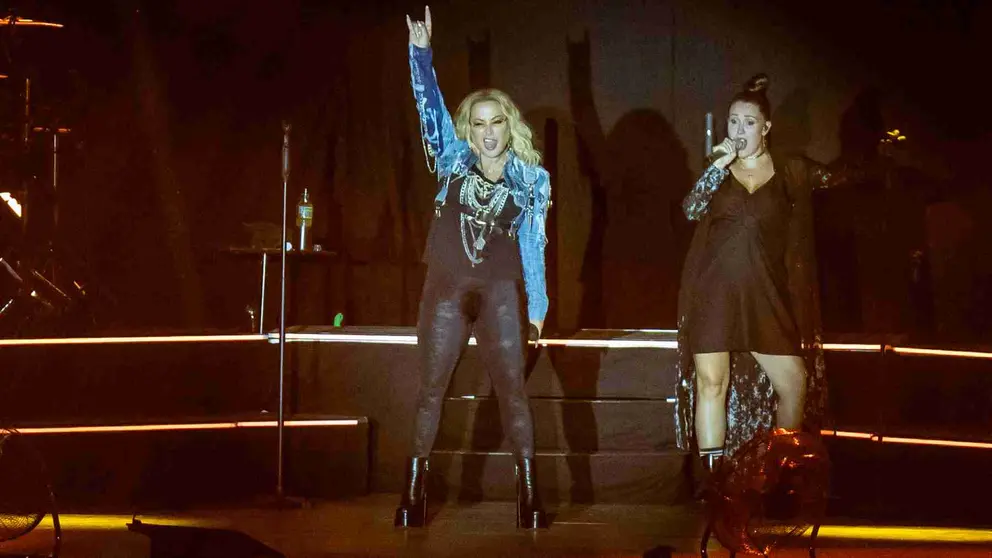 La artista norteamericana Anastacia durante su concierto en Iónica Sevilla Fest, a 14 de julio de 2023. EUROPA PRESS