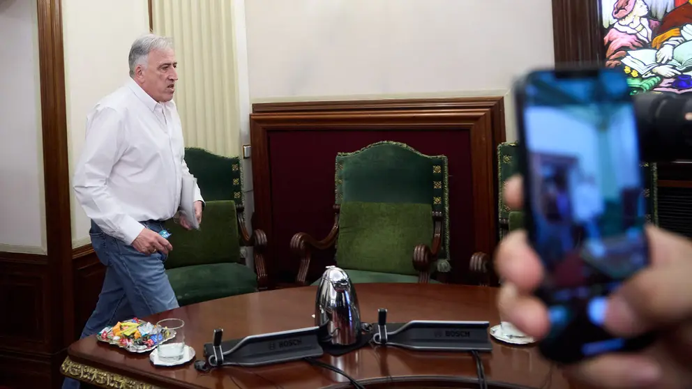 Pleno ordinario del Ayuntamiento de Pamplona correspondiente al mes de noviembre de 2025. IÑIGO ALZUGARAY