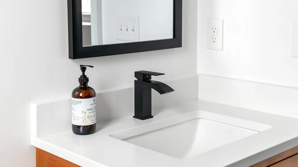 Lavabo de un baño. CEDIDA