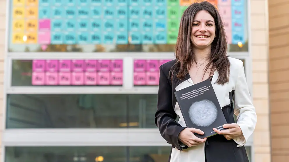 La andosillana Alba Sorroche Ezquerro, nueva doctora por la Universidad de La Rioja. UNIVERSIDAD DE LA RIOJA