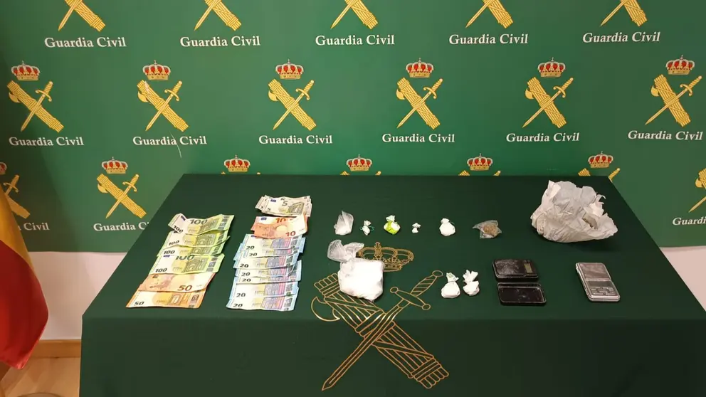 Dos arrestados en Barañáin tras desmantelar un punto de venta de droga que operaba en una vivienda. CEDIDA