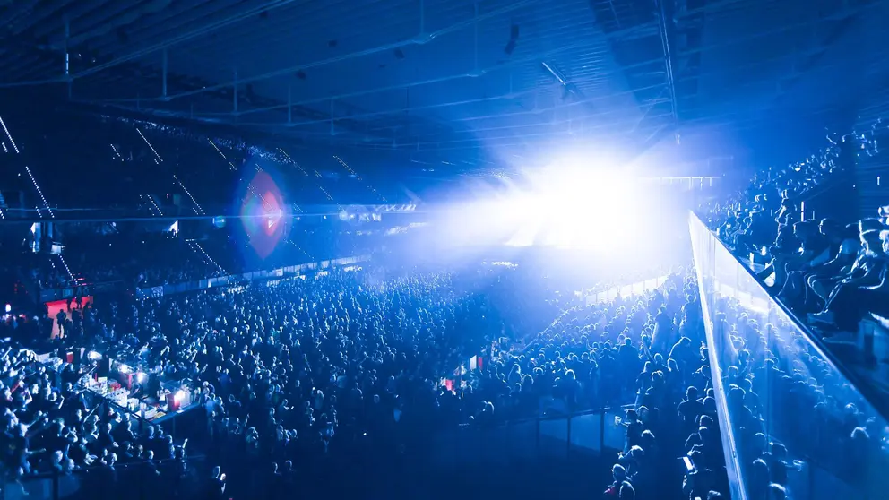 Imagen de archivo del Navarra Arena lleno en un concierto. NAVARRA ARENA
