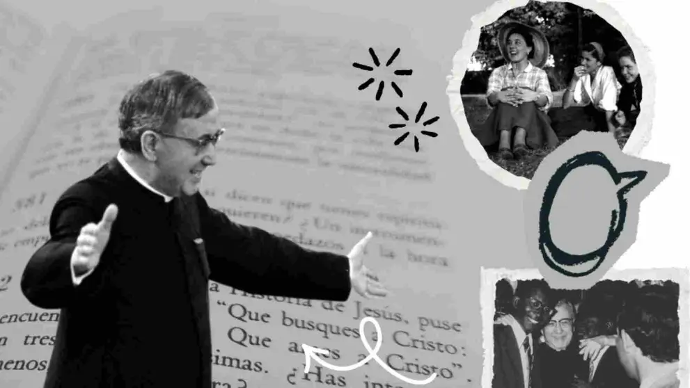 San Josemaría, fundador de la Universidad de Navarra y autor de Camino, uno de los libros en español más traducidos del mundo. UNIVERSIDAD DE NAVARRA