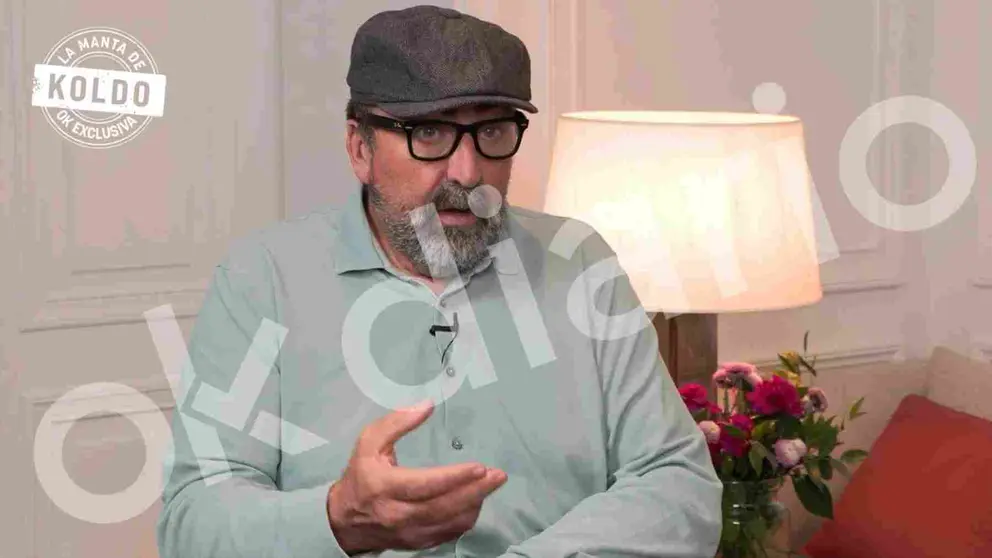 Koldo García durante la entrevista con OK DIARIO