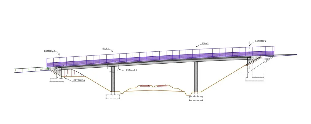 Recreaci&oacute;n de los viales de acceso a los pol&iacute;gonos de Landaben y Arazuri-Orkoien. CEDIDA