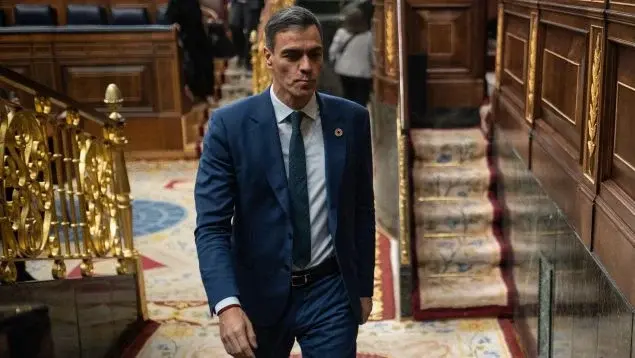 Pedro S&aacute;nchez, en el Congreso de los diputados. ARCHIVO