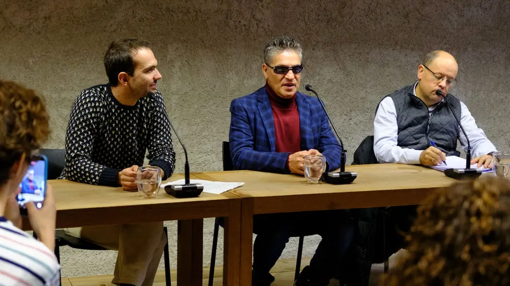 Presentación del concierto de Nino Bravo Sinfónico con Serafín Zubiri. GORKA BEUNZA