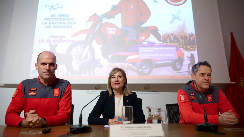 Celebraci&oacute;n de los 35 a&ntilde;os de la la Brigada de Protecci&oacute;n del Medio Ambiente de Polic&iacute;a Foral. GOBIERNO DE NAVARRA