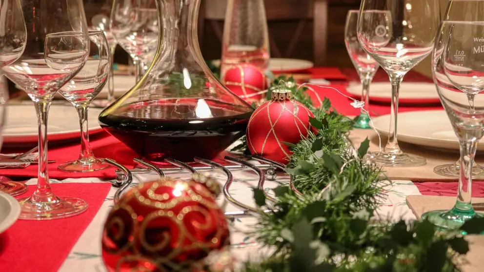 Mesa de Navidad. ARCHIVO