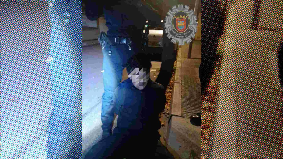 Imagen del detenido. POLIC&Iacute;A LOCAL DE TUDELA