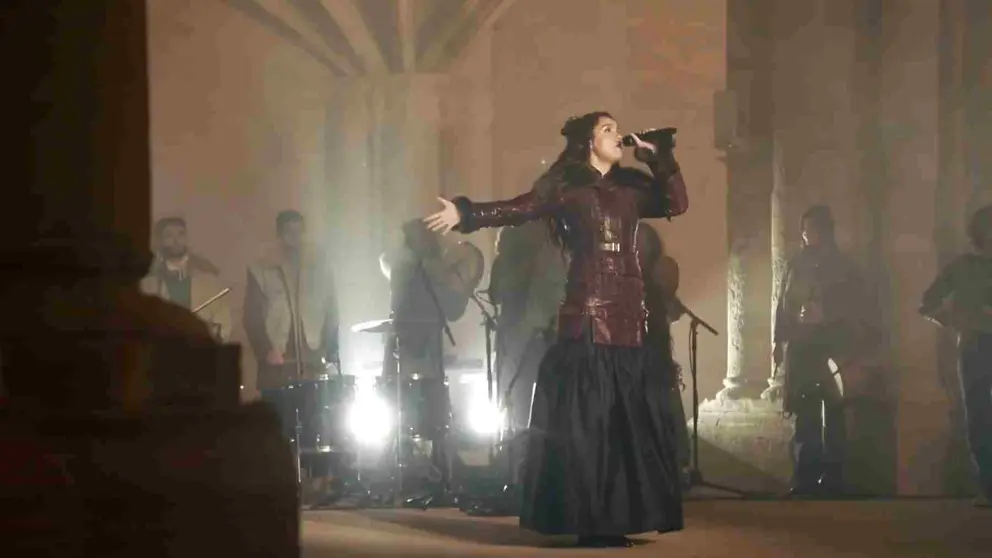 Amaia Romero en el especial de Nochevieja de Televisi&oacute;n Espa&ntilde;ola. RTVE