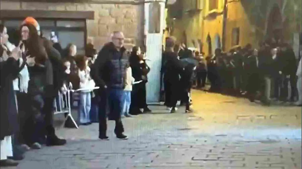 &Uacute;ltima vez que fue visto el hombre de 68 &ntilde;os desaparecido en Olite en la tarde de Nochevieja.